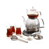Electric Gulf Dallah for making Turkish tea