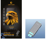 Liberty Guard Screen Protector with Clear Black Edges and Sapphire Coating