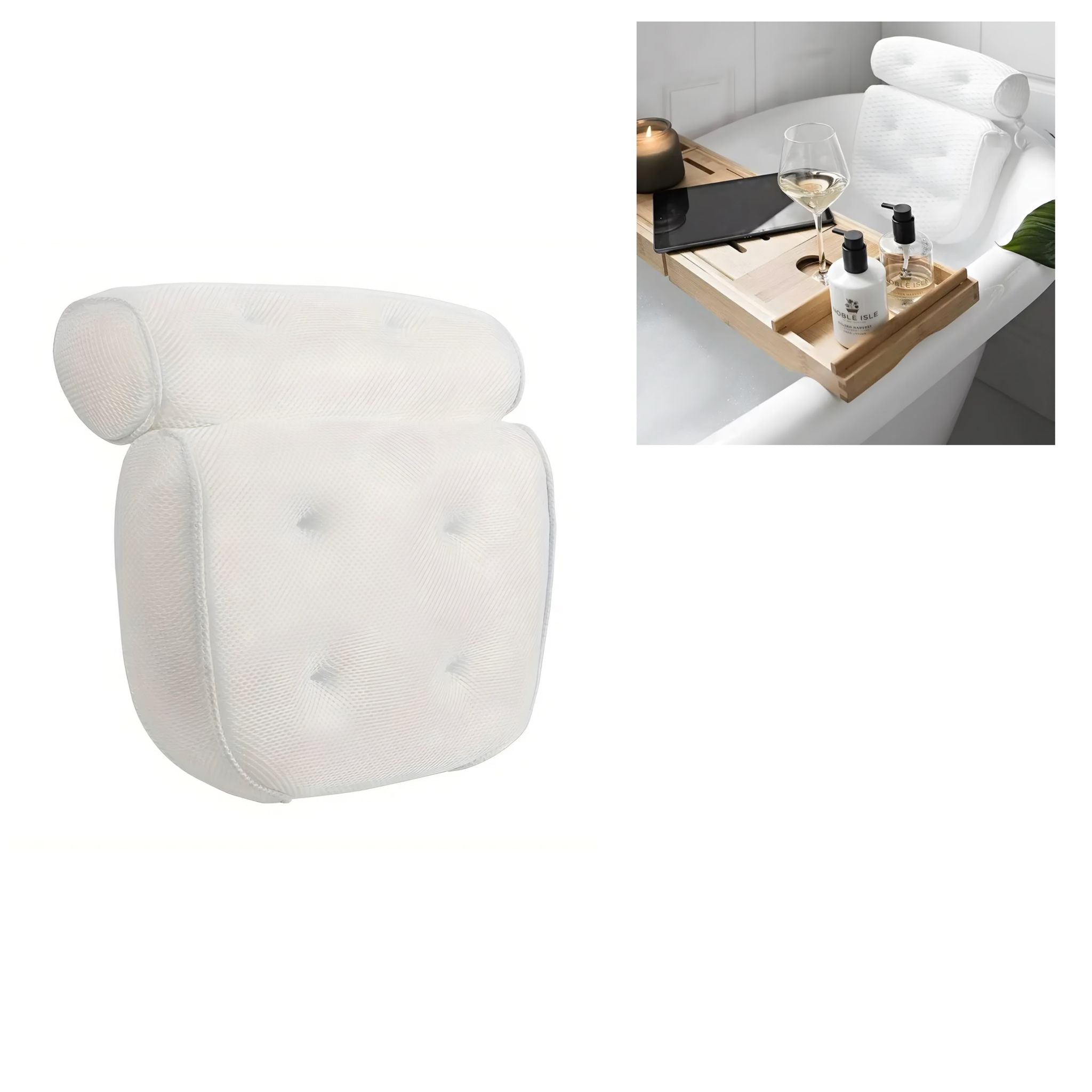 Spa Pillow for Bathtub