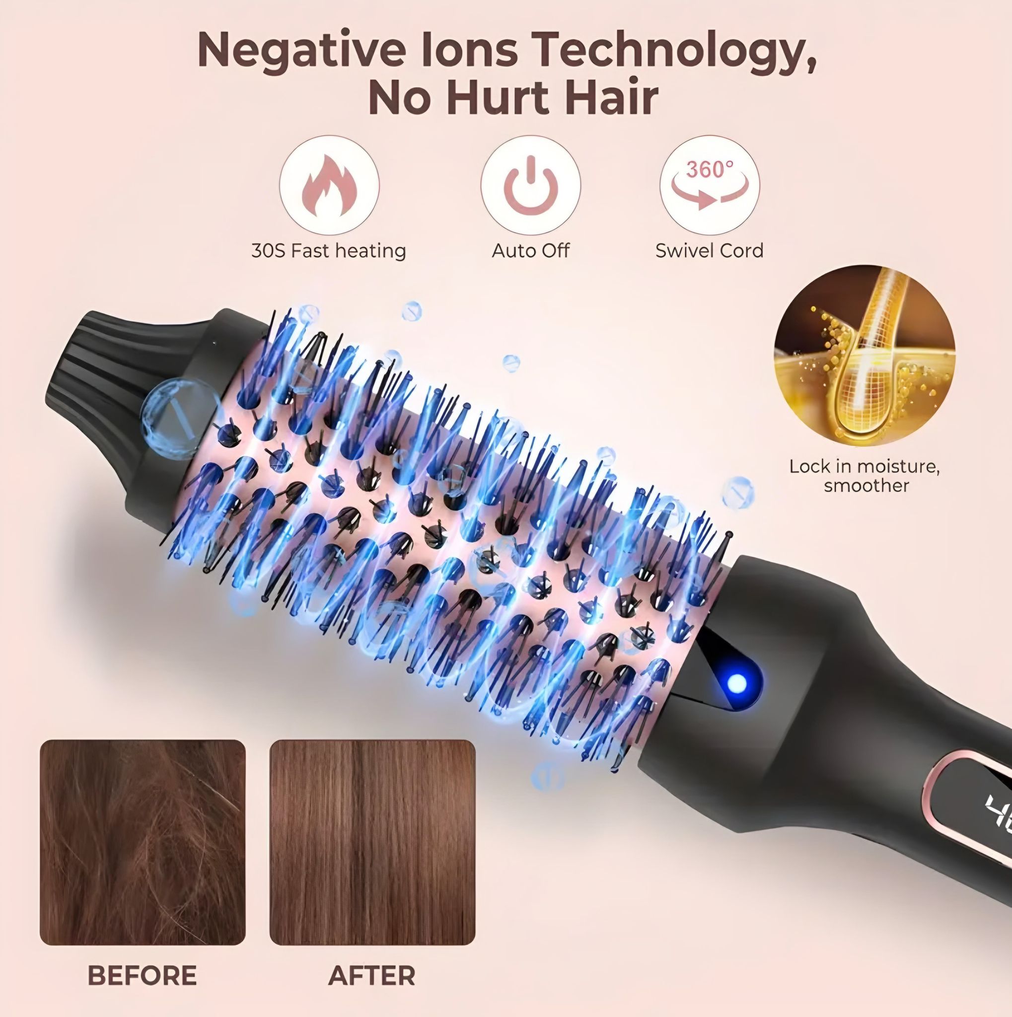  professional 3-in-1 ionic hair styling