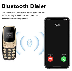 The smallest dual SIM phone with voice-changing feature