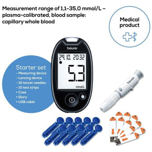  Beurer Smart Glucose Meter