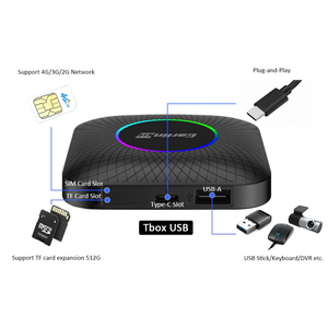 fastest carlinkit Ai Box LED Ambient Ultra