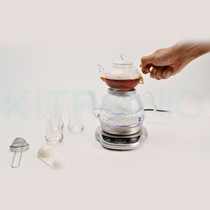 دلة الخليج الكهربائية لصنع الشاي التركي - JawdaTop